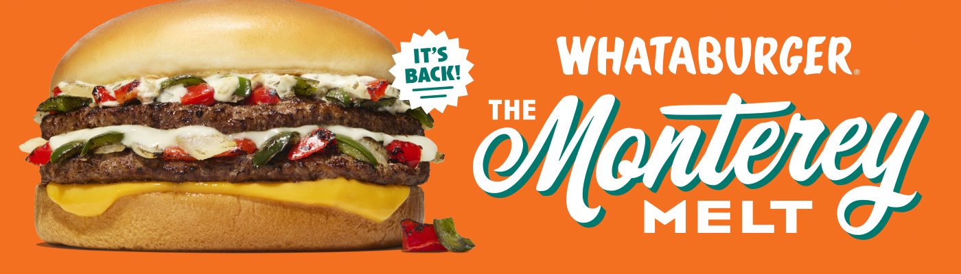 Whataburger Monterey Melt campaign sample